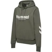 Hummel Sweat de sport gris / blanc