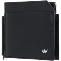 Golden Head Cuir porte-cartes pince à billets Colorado Clip-Scheintasche 1960 Schwarz noir
