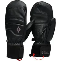 Black Diamond - Moufles en PrimaLoft - Spark Mitts Black en Cuir - Taille S - Noir