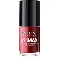 Eveline Cosmetics Mini Max Nail Polish vernis à ongles 375 5ml (375, Vernis coloré)