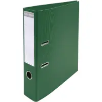 Exacompta Classeur à levier 32x29cm PVC Dos 70mm Vert foncé