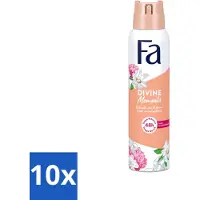 Fa Pflege Fa – Divine Moments – Déodorant spray – Fleur de camélia sauvage – 150 ml - Pack économique - 10 pièces