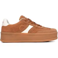 Refresh pour femme. 17623404-CAMEL Chaussures 176234 marron (36), Beige, 3 à 5 cm, Lacets, Casuel