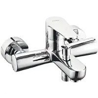 Ferro Algeo robinetterie murale de baignoire, chrome