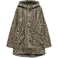 Vero Moda Veste mi-saison mastic / beige foncé / noir