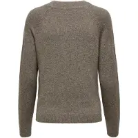 ONLY Pull-over 'RICA' marron chiné