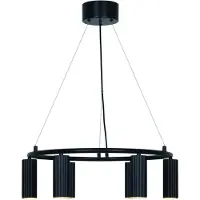 Nordlux Suspension design Vico noir 6 lumières