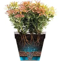 Elho Pot de Plante Circulaire Elho Urban Gris Ø 20 cm