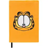Grupo Erik Erik Editores Garfield Premium A5 Plush Pochette pour carnet de notes Jaune Jaune One Size