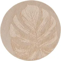 Garden Impressions Tapis Naturalis - Diamètre 160 cm - Couleur : Taupe