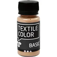 Creativ Company Peinture textile semi-opaque Textile Colour - Light Beige, 50ml