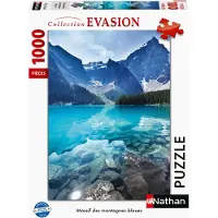 Nathan Puzzle Chaîne des Montagnes Bleues - Puzzle de 1000 pièces