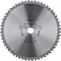 Wolfcraft 1 lame de scie circulaire de table HM, 28 dents, ø315mm