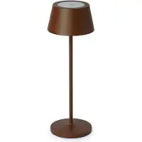 MAUL Lampe à accu MAULnina LED 2.700 K dimmable Pied brun