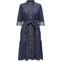 ONLY Robe-chemise 'ONLSEVIGNY' bleu foncé