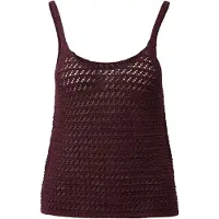 QS Tops en tricot merlot
