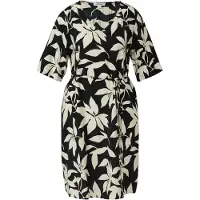 s.Oliver Robe beige clair / noir