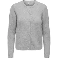 ONLY Cardigan 'ONLOLIVIA' gris clair