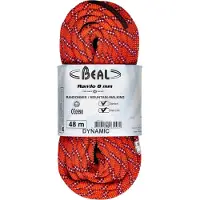 BEAL - Corde d'escalade - Rando 8 mm Orange - Taille 48 m