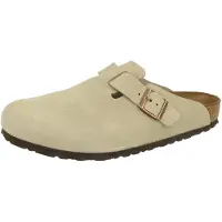 Birkenstock Sabot Birkenstock Boston Suède Taupe-Taille 44