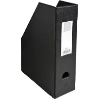 Exacompta Porte revue Dos 100mm PVC Noir