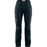 Fjall Raven - Pantalon de randonnée - Kaipak Trousers Curved W Dark Navy pour Femme - Taille 40 EU