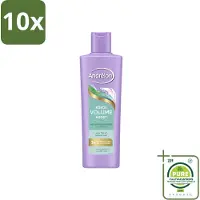 Unilever 10 flacons de shampooing volumisant Andrélon, enrichi en extrait de noix de coco et en aloe vera, 250 ml - Pack économique - 10 pièces