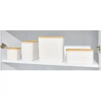 IDesign Bocal de Conservation iDesign Ro Pansino White 3,8 L