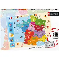 Ravensburger Puzzle 250 pièces Carte de France