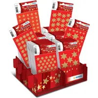 Herma Sticker de Noel DECOR "étoiles" , dans un présentoir de