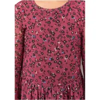 s.Oliver Robe bleu ciel / jaune clair / magenta / noir