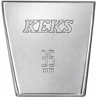 Keks Viseur 35 - Chrome Argent