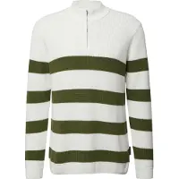 s.Oliver Pull-over olive / blanc