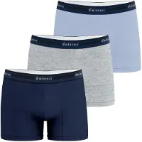 Eminence Boxers DAILY TAILOR BIO Pack de 3 hommes - Multicolore - EU XL