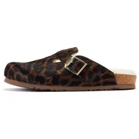 Australia Luxe Collective , sabots pour femmes, modèle BERLIN, couleur marron, en cuir, taille 37