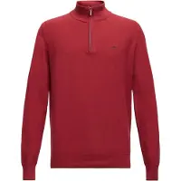 Fynch&Hatton 1614222 Half Zip Sweater Rouge L Homme