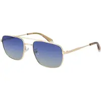 Polaroid Lunettes de Soleil - - PLD 4214/G/S/X - Métal - Aviator - Doré/Bleu