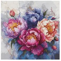 Luca S Coffret "Le Roi des Fleurs", 32x32 cm