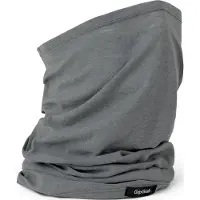 Gripgrab Unisexe, Écharpe, Gant de tête en mérinos, Gris