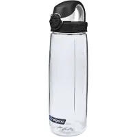 Nalgene Sustain Tritan BPA-Free on the Fly Water Bottle a base de materiaux derives de 50% de dechets plastiques (en utilisant le bilan massique