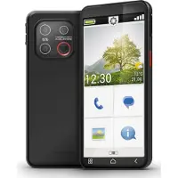 Emporia emporiaSMART.7mini 13,8 cm (5.45") SIM unique Android 15 4G USB Type-C 6 Go 128 Go 3500 mAh Noir
