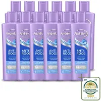 Unilever 12 flacons de shampooing Andrélon Anti-pellicules - 250 ml - Pack économique - 12 pièces