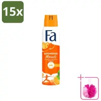 Fa Pflege 15 vaporisateurs déodorants Fa Empowering Moments - 150 ml - Pack économique - 15 pièces