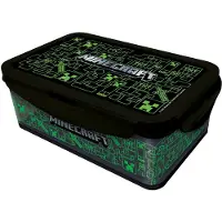 Stor MINECRAFT - Creeper - Boîtes à Tartines 1070ml, Lunch box, Multicolore