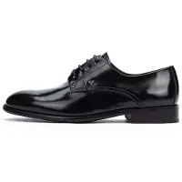 Martinelli pour homme. 1691-2855T Chaussure en cuir Arlington noir (44), Plat, 1 à 3 cm, Lacets, Fête, Classique