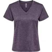 Only Play T-shirt fonctionnel 'ONPCore' violet chiné