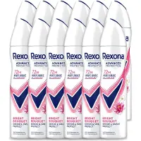 Rexona 12 sprays anti-transpirants Advanced Protection Bright Bouquet, 150 ml - Pack avantage - 12 pièces