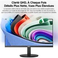 HKC Ecran PC Gaming V2718QS 27" 144 Hz 2K QHD