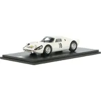 Spark 1/43 Sf166 Porsche 904 Gts Rallye Des Routes Du Nord - 1966 Diecast Modelcar-
