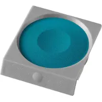 Pelikan 10x , Peinture loisirs créatifs, Godets à une couleur - nouveau modèle, bleu turquoise (10 ml)